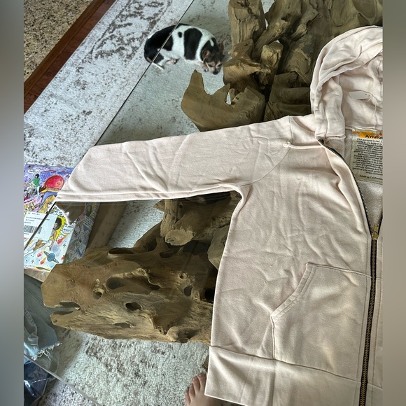 ‼️❤️‍🔥RARE❤️‍🔥‼️ 🎸AVIATOR NATION🎸ALL SEASONS HOODIE ✨Almond✨ Size Small✨ - Picture 13 of 16